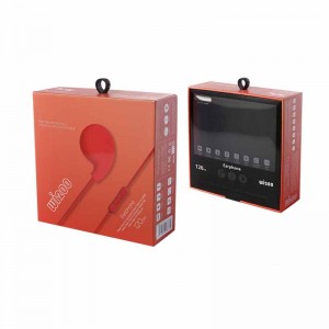 ID การออกแบบใหม่และกล่องบรรจุภัณฑ์ฐานสี่เหลี่ยมสำหรับอุปกรณ์เสริมโทรศัพท์ที่ใช้